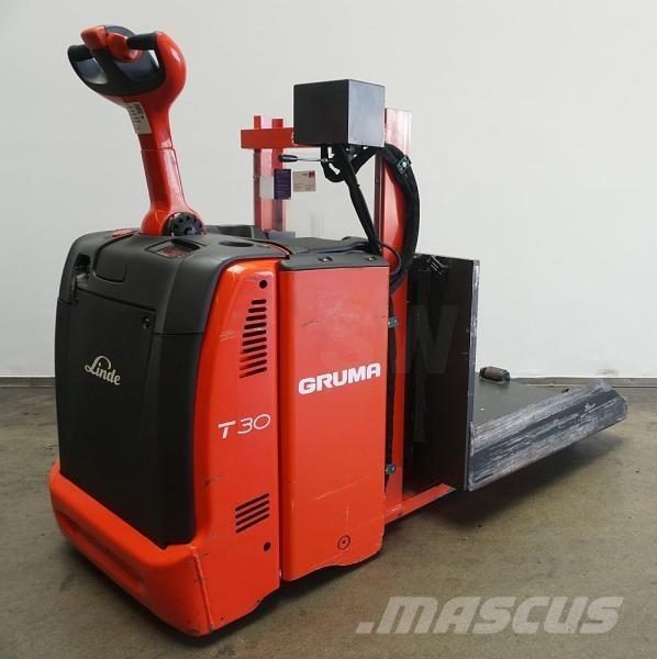 Linde T 30 131 Montacargas de baja elevación