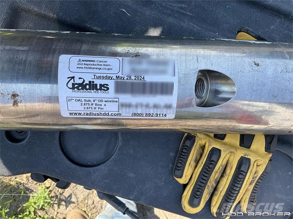 American Augers DD-6 Plataformas horizontales de perforación