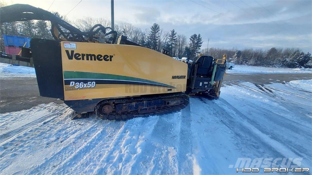 Vermeer D36x50 Series II Plataformas horizontales de perforación