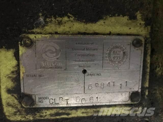 Allison CLBT6061-6 Transmisiones