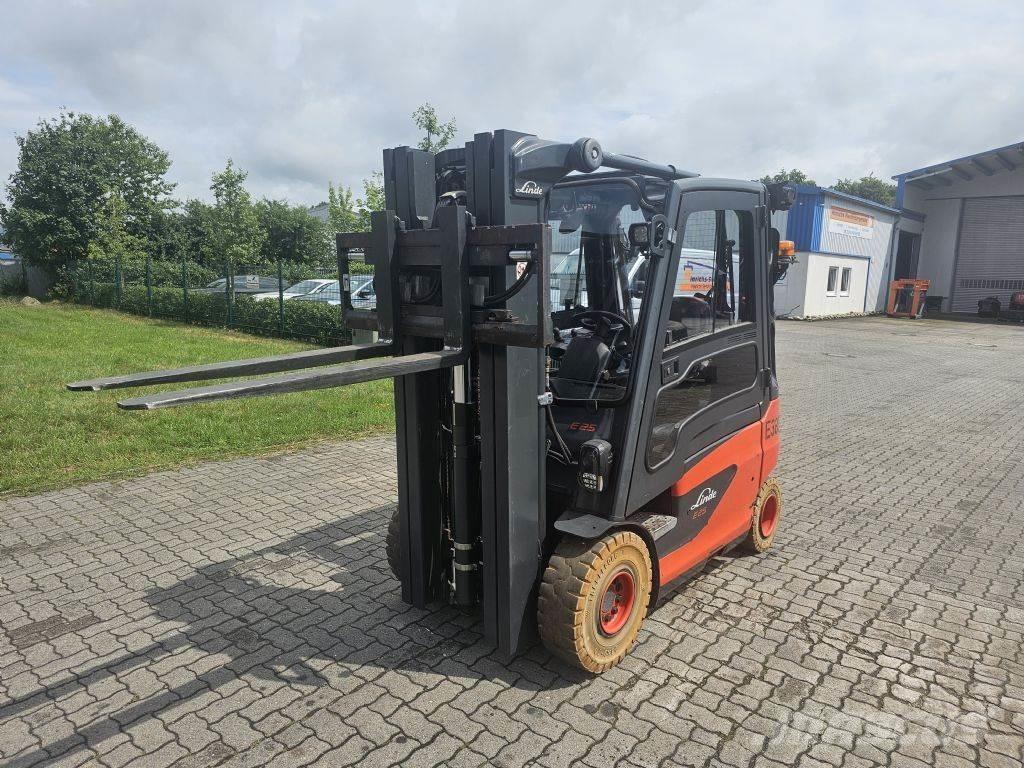 Linde E25-01 UVV Carretillas de horquilla eléctrica