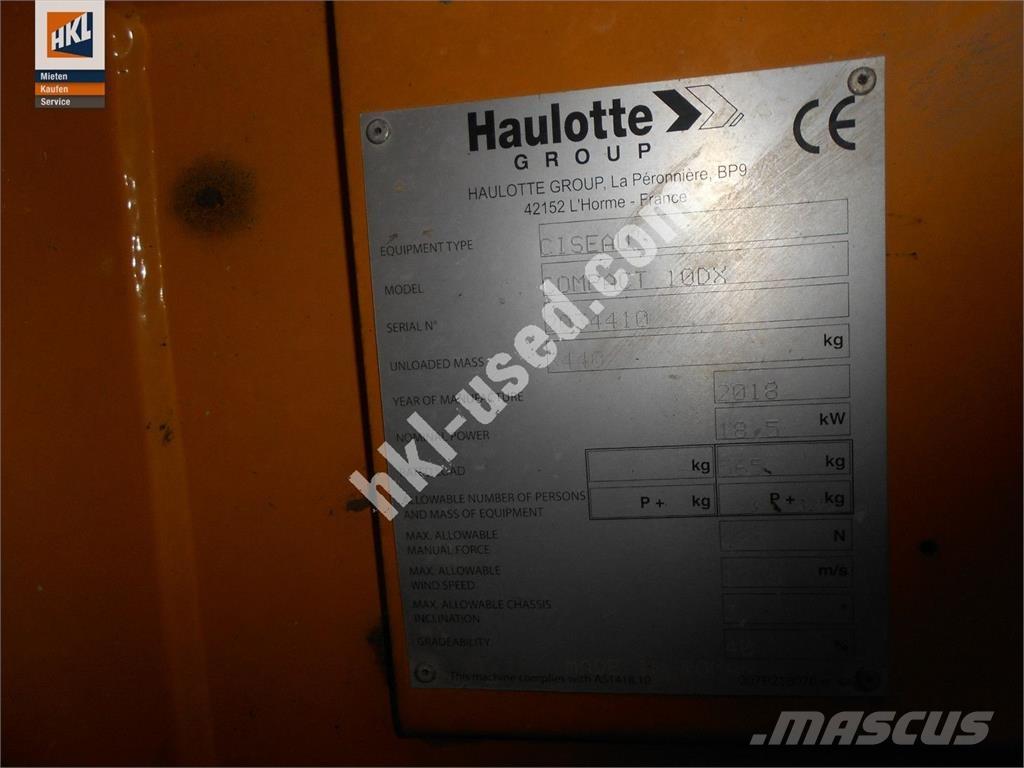 Haulotte COMPACT 10 DX Otros