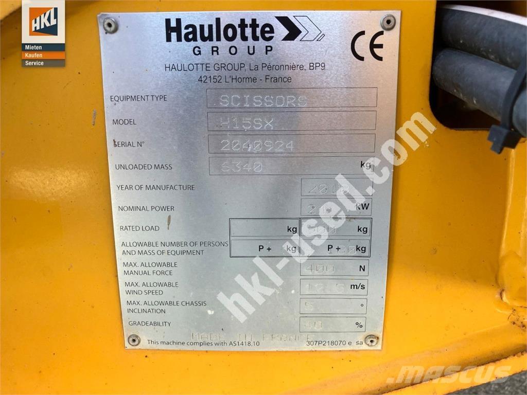 Haulotte H 15 SX Otros