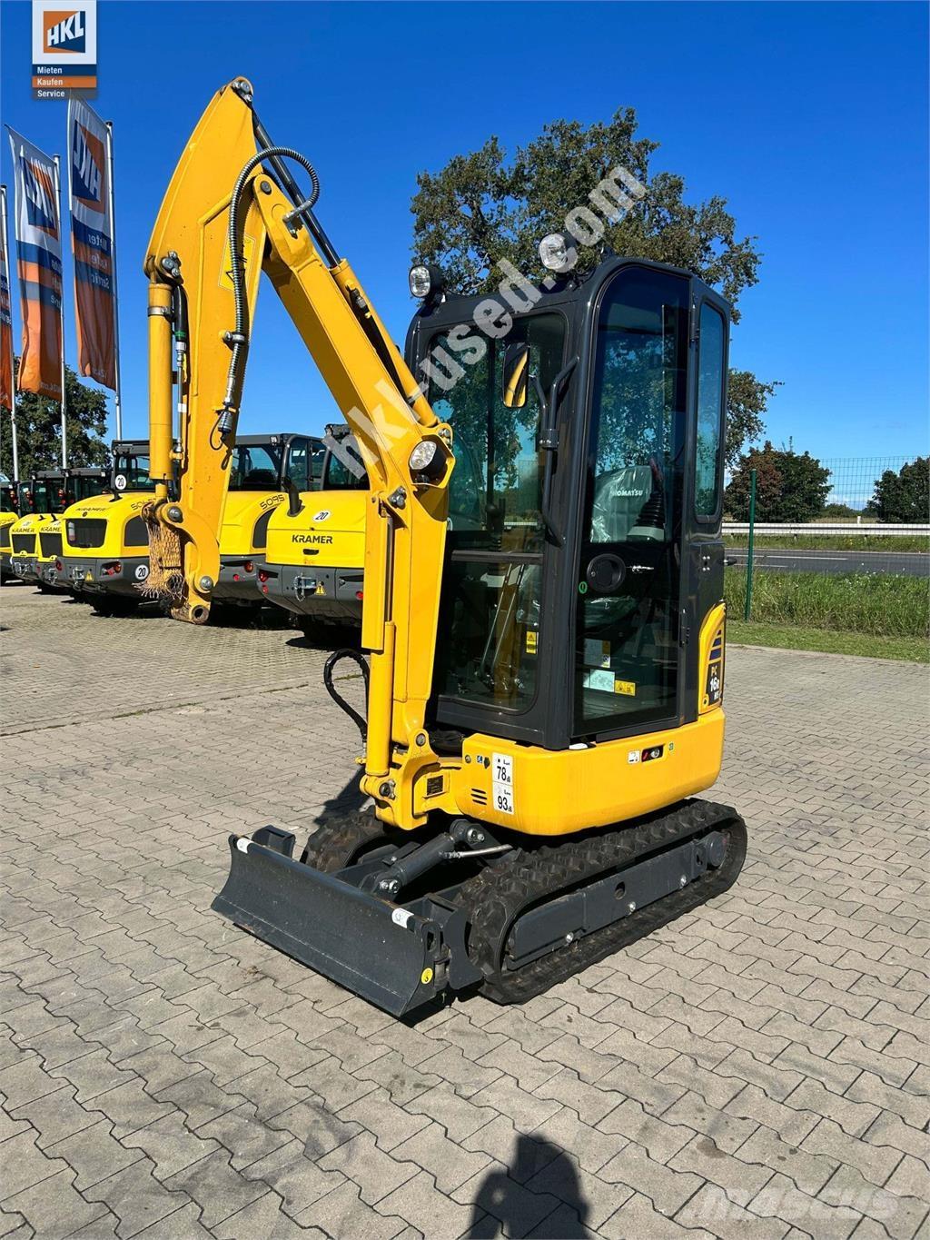 Komatsu PC 16 R-3HS Miniexcavadoras