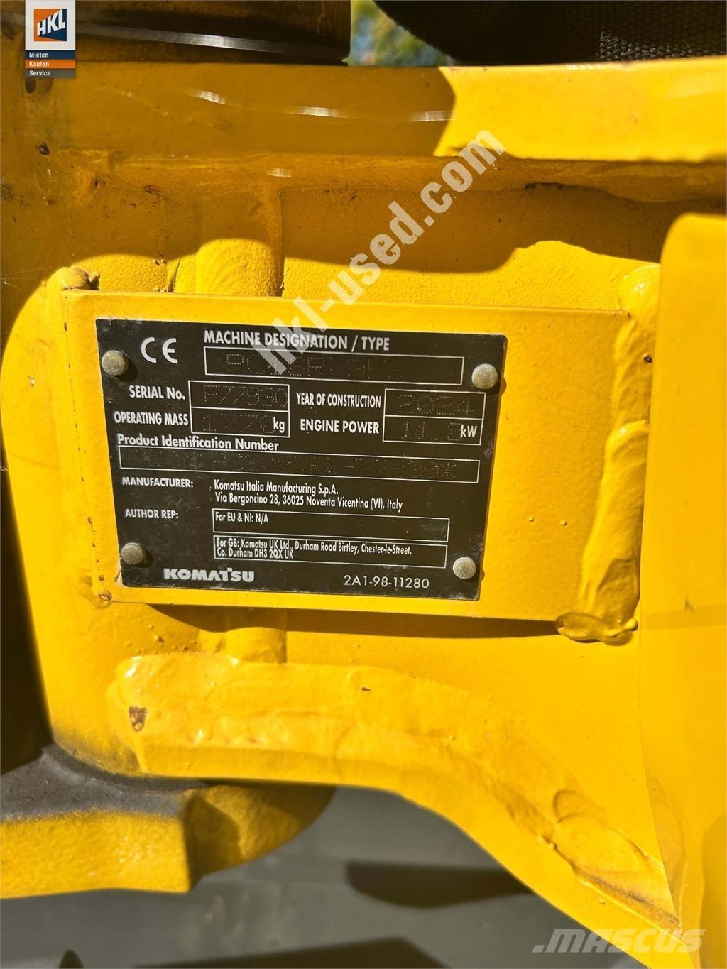 Komatsu PC 16 R-3HS Miniexcavadoras