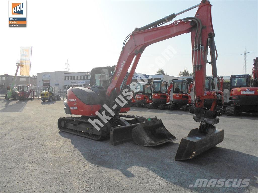 Kubota KX 080-4 Miniexcavadoras