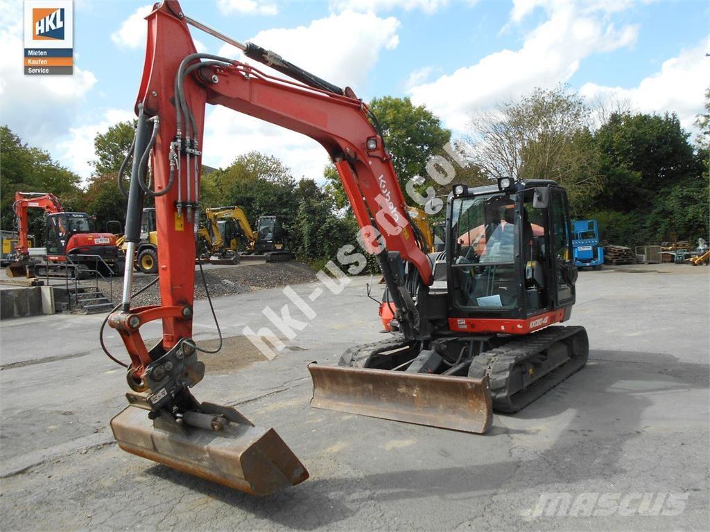 Kubota KX 080-4 Miniexcavadoras