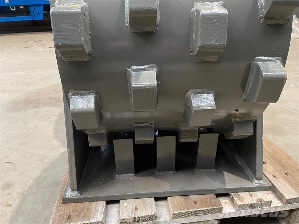  470 mm Kompaktorhjul Rodillos sobre neumáticos