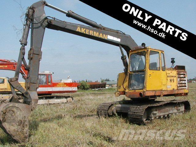 Åkerman H9 til ophug Excavadoras sobre orugas