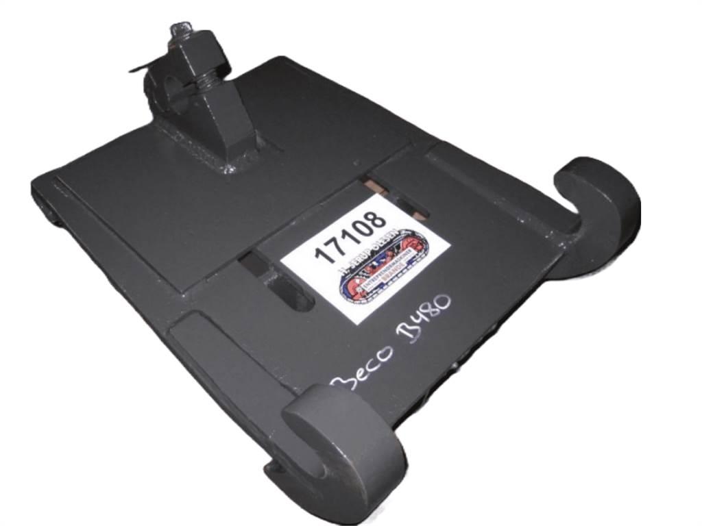 Beco B480 ophængsplade Conectores rápidos