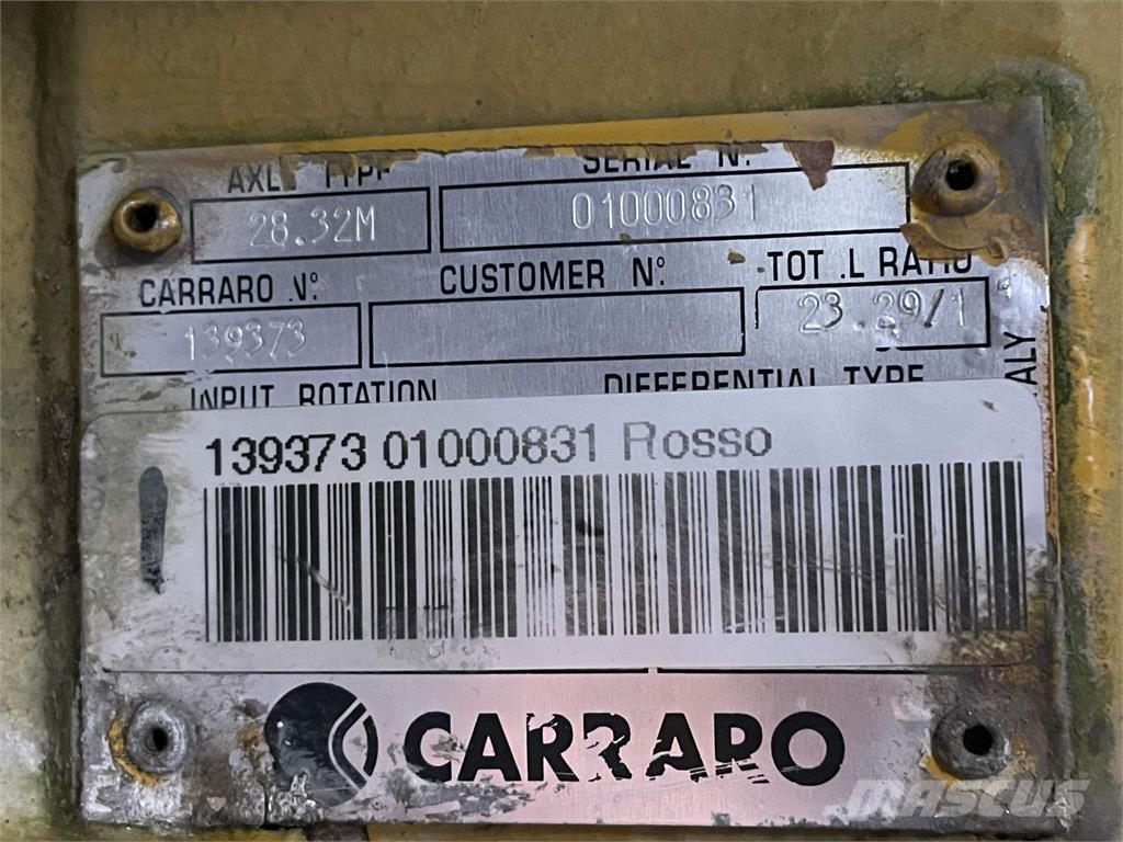 Hydrema 906C-2 frontaksel Ejes