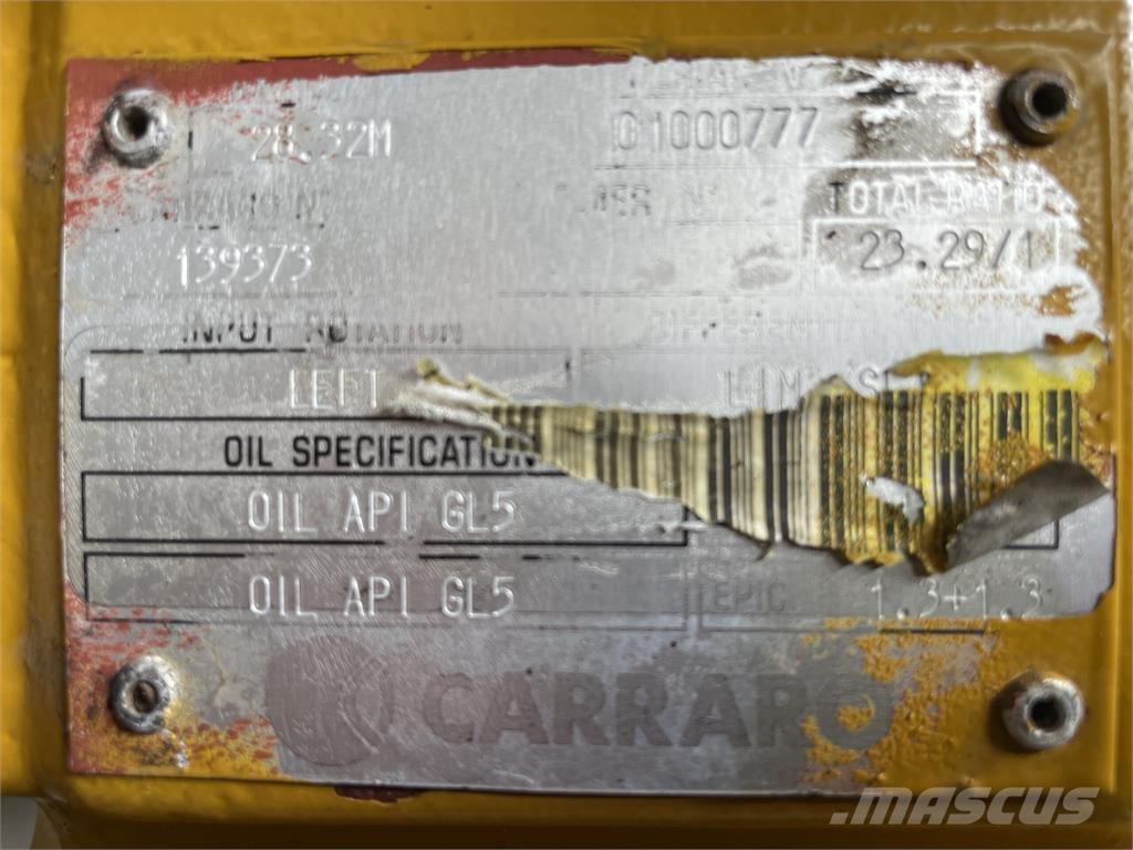 Hydrema 906C frontaksel Ejes