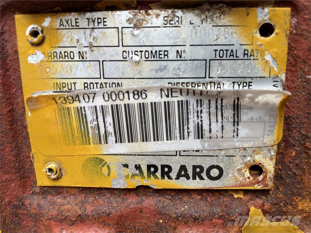 Hydrema WL550B Frontaksel Ejes