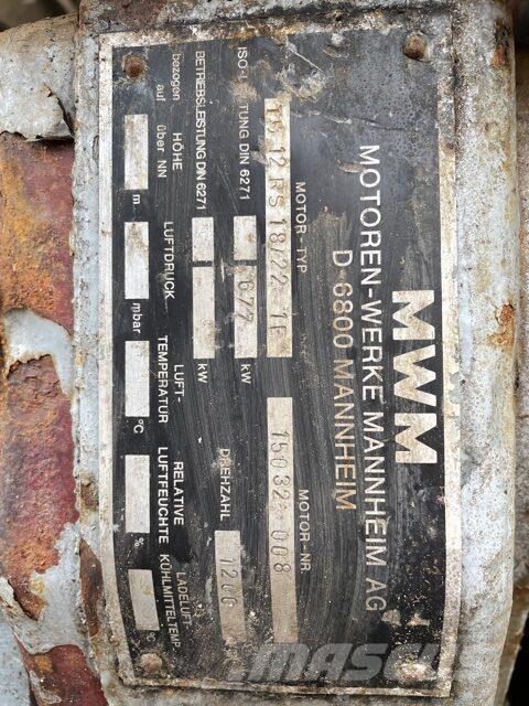 MWM TB12RS 18/22-1E motor Motores