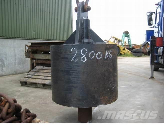  Nedbrydningskugle 2800 kg Trituradoras