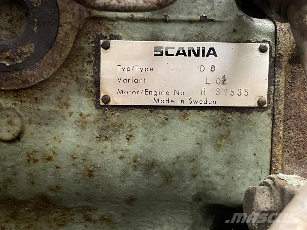 Scania D8 Variant L01 Motores