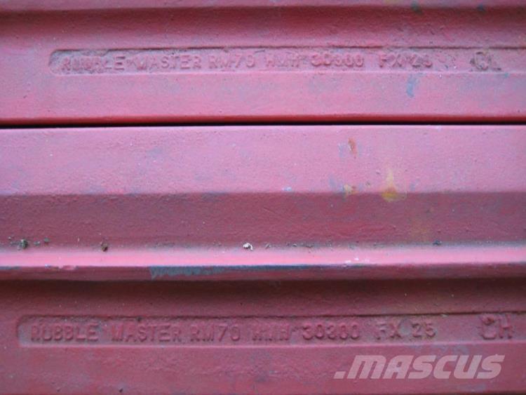  Slagler, Rubble Master RM70 Trituradoras