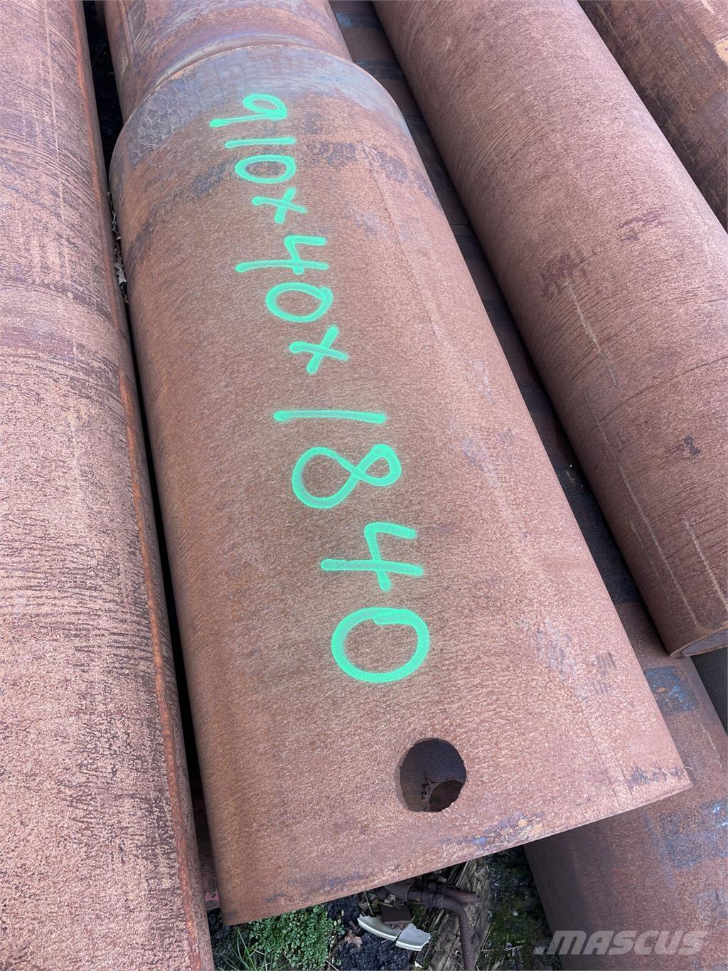  Stålrør ø910x40x1840 mm Equipos de tuberías