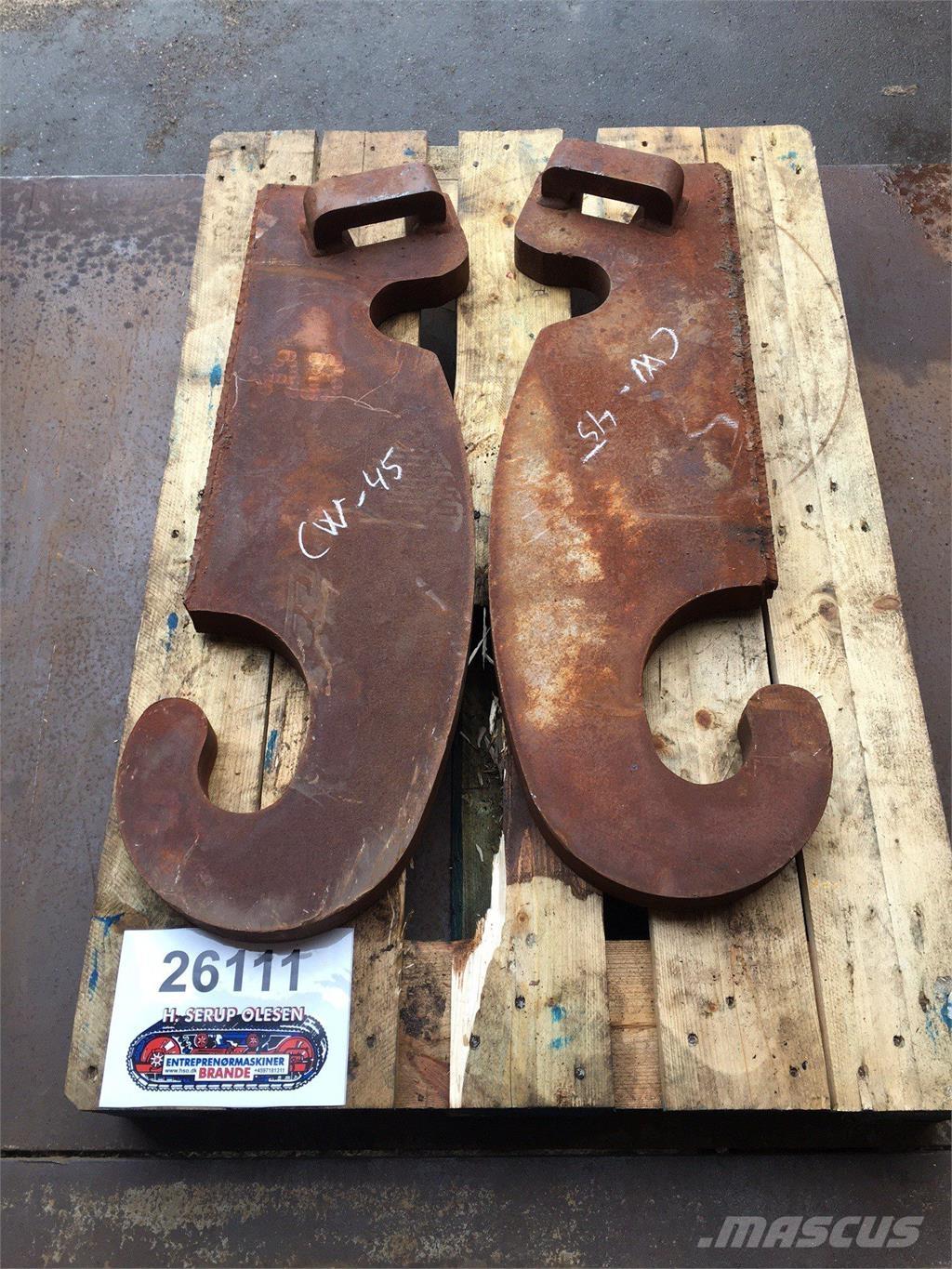 Verachtert CW45 krogsæt Conectores rápidos