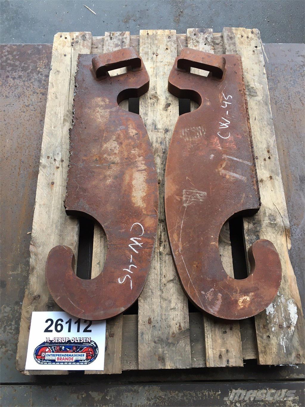 Verachtert CW45 krogsæt Conectores rápidos