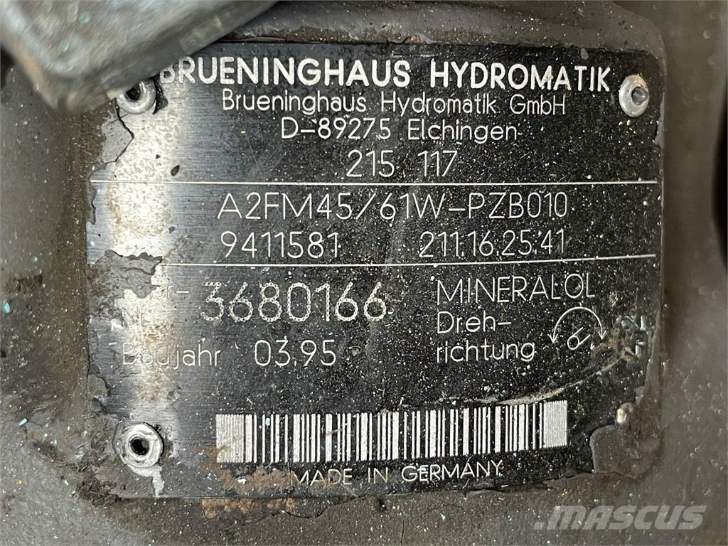 Volvo EW150 Krøjegear Transmisiones