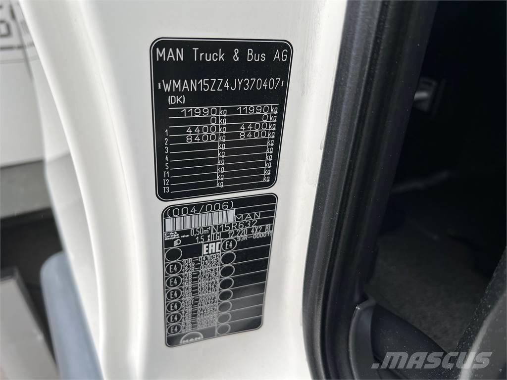 MAN TGL 12.220 Camiones con caja de remolque