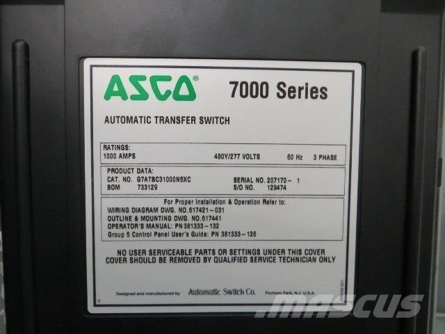 Asco POWER 7000 Otros componentes