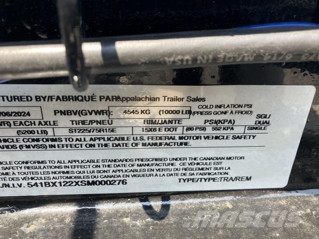  Appalachian Remolques volquete