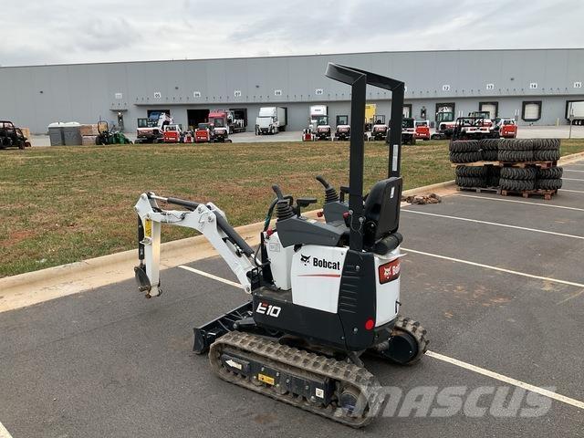 Bobcat E10 Excavadoras sobre orugas