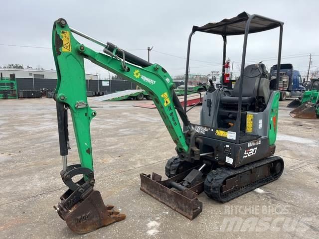 Bobcat E20 Excavadoras sobre orugas