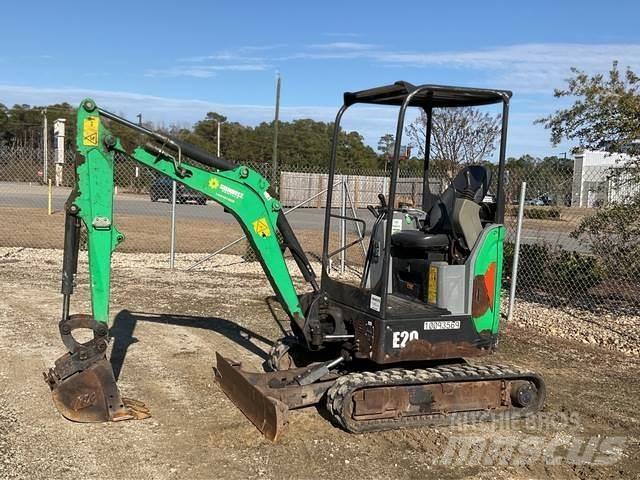 Bobcat E20 Excavadoras sobre orugas