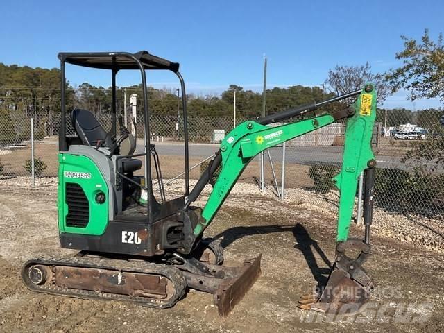 Bobcat E20 Excavadoras sobre orugas