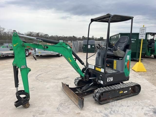 Bobcat E20 Excavadoras sobre orugas