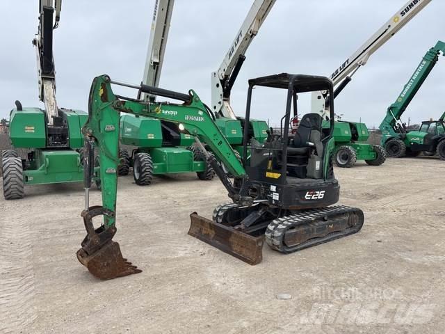 Bobcat E26 Excavadoras sobre orugas