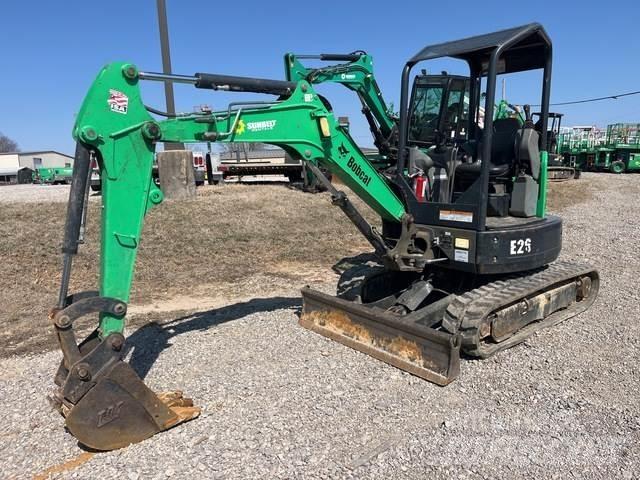 Bobcat E26 Excavadoras sobre orugas