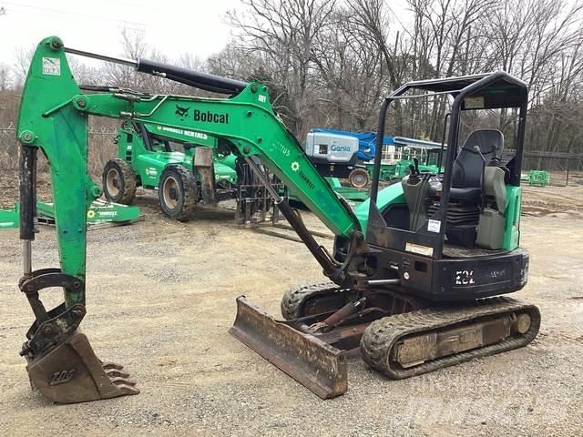 Bobcat E32 Excavadoras sobre orugas