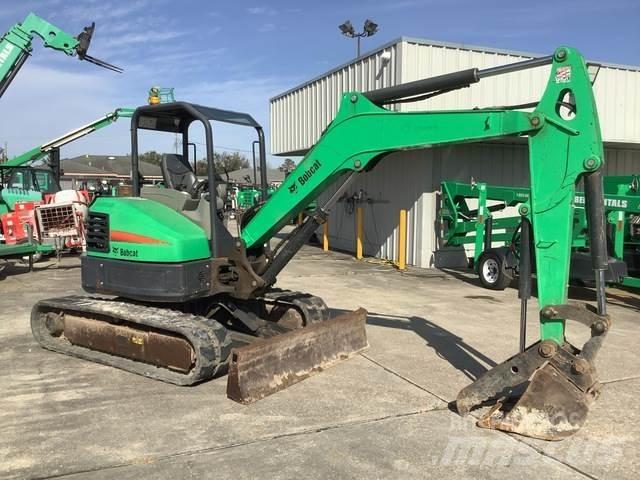 Bobcat E50 Excavadoras sobre orugas