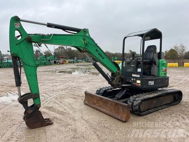 Bobcat E50 Excavadoras sobre orugas