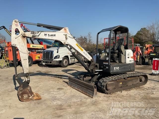 Bobcat E50 Excavadoras sobre orugas