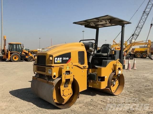 CAT CB34B Rodillos de doble tambor