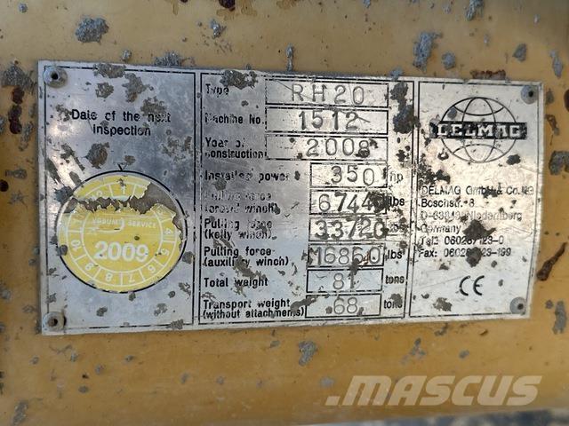 Delmag RH20 Taladros pesados
