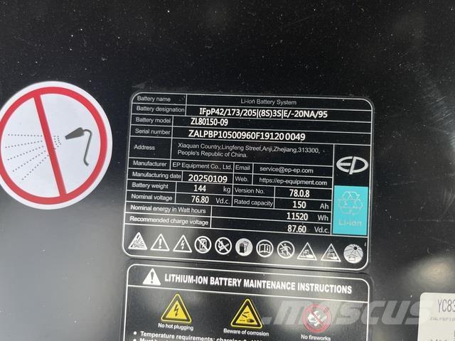 EP EFXZ301 Carretillas de horquilla eléctrica