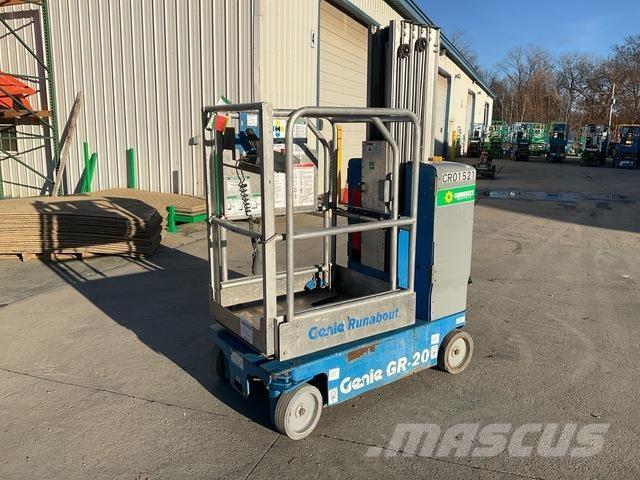 Genie GR-20 Plataformas con jaula de elevación