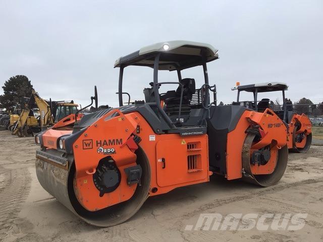 Hamm HD+140IVV Rodillos de doble tambor