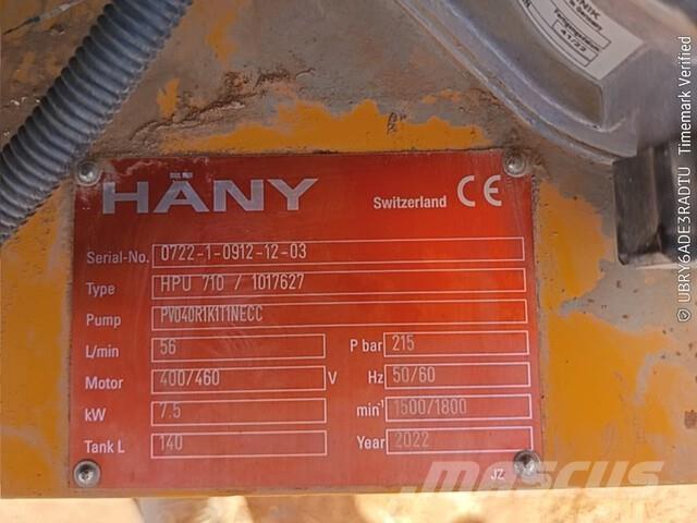  Hany HPU710 Accesorios para concreto