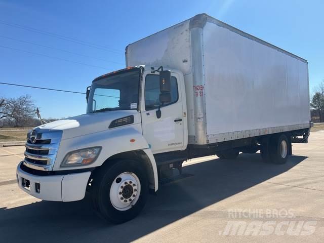 Hino 268 Camiones con caja de remolque