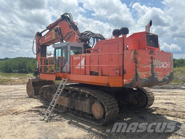 Hitachi EX1200 Excavadoras sobre orugas