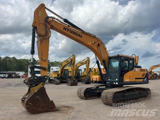 Hyundai HX220L Excavadoras sobre orugas