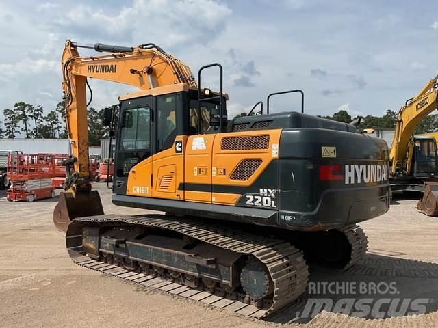 Hyundai HX220L Excavadoras sobre orugas