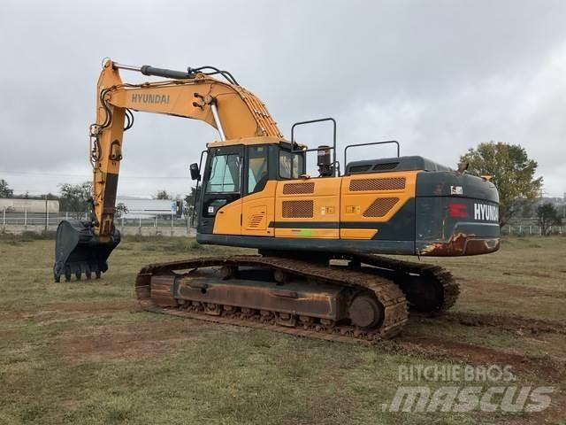 Hyundai HX380L Excavadoras sobre orugas